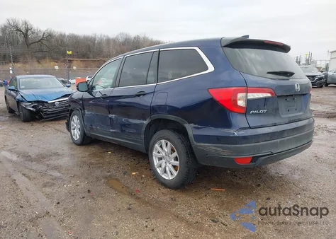 2019 Honda Pilot Lx из США, поврежденный, VIN 5FNYF6H10KB061452